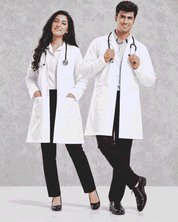 Premium Doctor Lab Coat & Medical Uniform Set